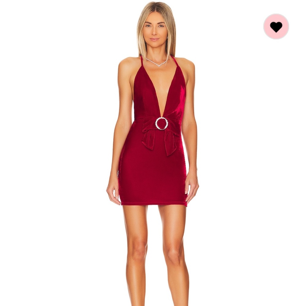 Lovers and Friends Edith mini dress XS red
